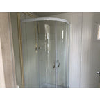 BÜROCONTAINER 6,00 X 2,40 M MIT TOILETTE, DUSCHE UND KÜCHE